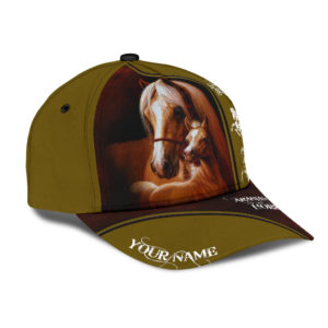 Personalized Name Horse All Over Printed 3D Cap Product Photo