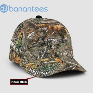 Personalized Name Hunting All Over Printed 3D Cap All About Hunting Product Photo