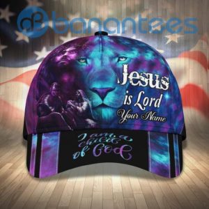Personalized Name Jesus Is Lion All Over Printed 3D Cap Product Photo
