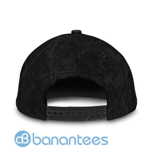 Personalized Name Rodeo Black All Over Printed 3D Cap Green Camo Product Photo