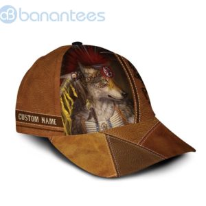 Personalized Wolf Feather Hat Native American Pride Printed 3D Cap Product Photo