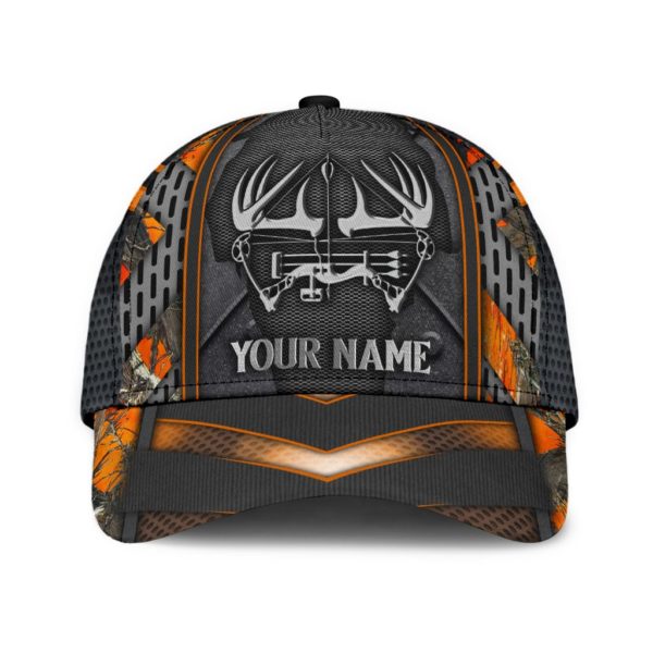 Personalize Deer Bowhunting Camo All Over Printed 3D Cap Product Photo
