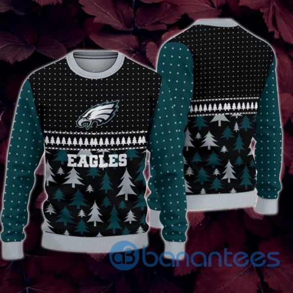 Philadelphia Eagles Christmas All Over Printed 3D Sweatshirt Product Photo