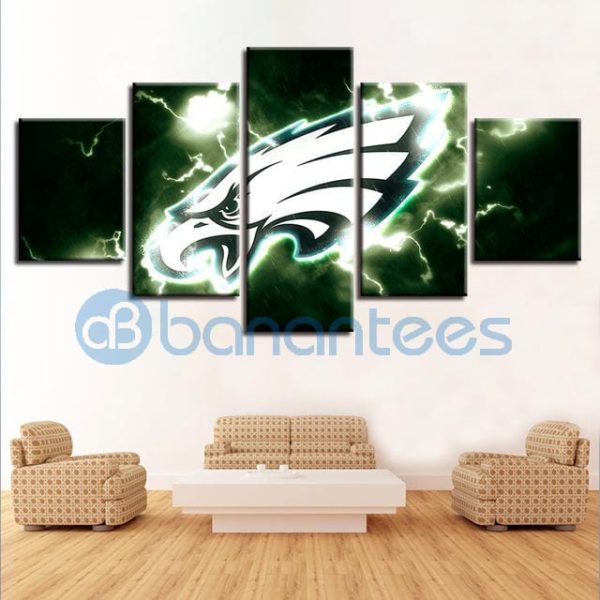 Philadelphia Eagles Wall Art For Living Room Wall Decor Product Photo