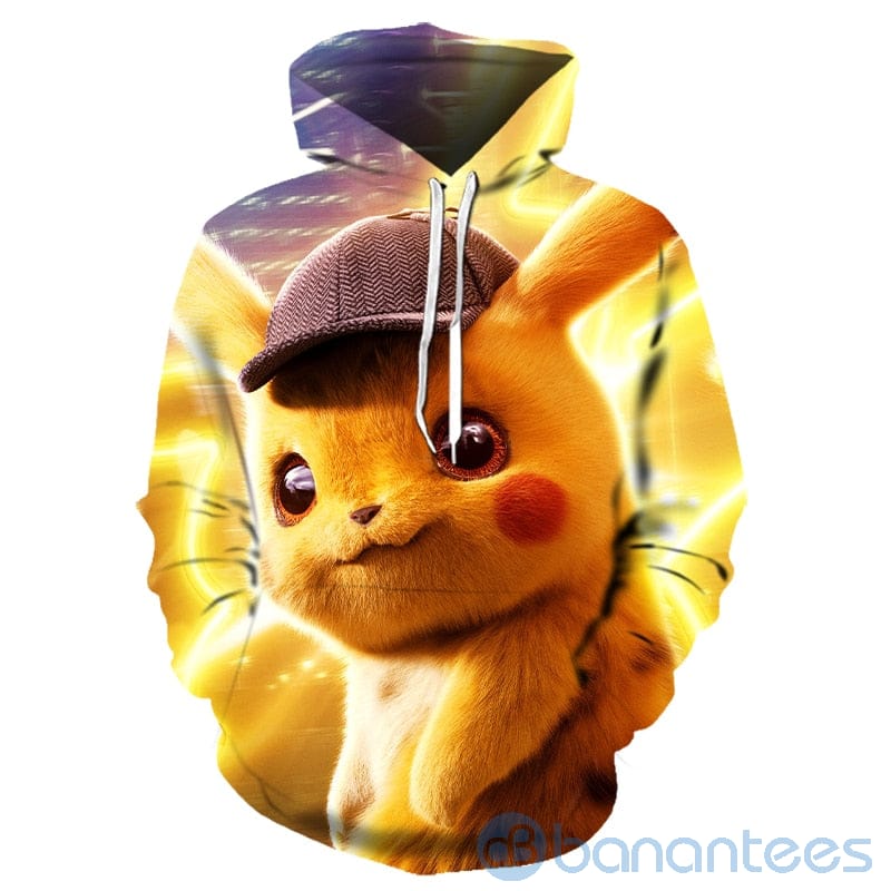 Pikachiu Pokemon Lover All Over Printed 3D Hoodie