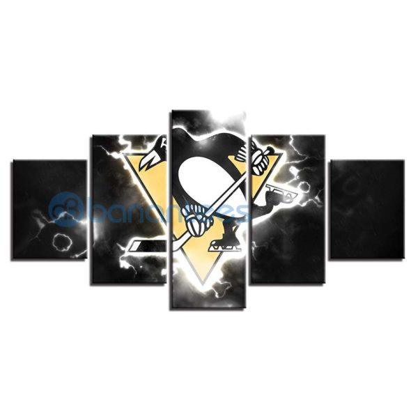 Pittsburgh Penguins Wall Art Thunder For Living Room Bedroom Product Photo