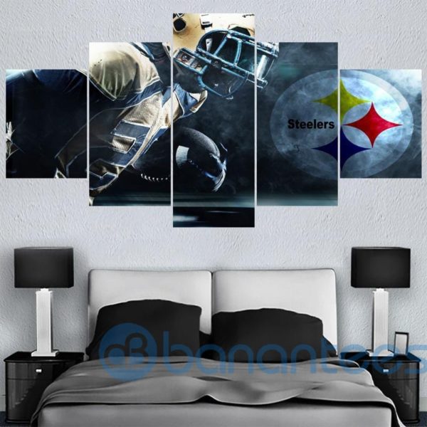 Pittsburgh Steeler Canvas Wall Art For Living Room Bedroom Wall Decor Product Photo