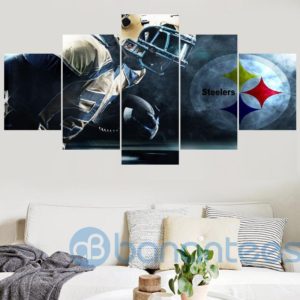 Pittsburgh Steeler Canvas Wall Art For Living Room Bedroom Wall Decor Product Photo