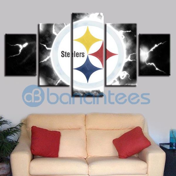 Pittsburgh Steelers Canvas Wall Art For Living Room Wall Decor Product Photo
