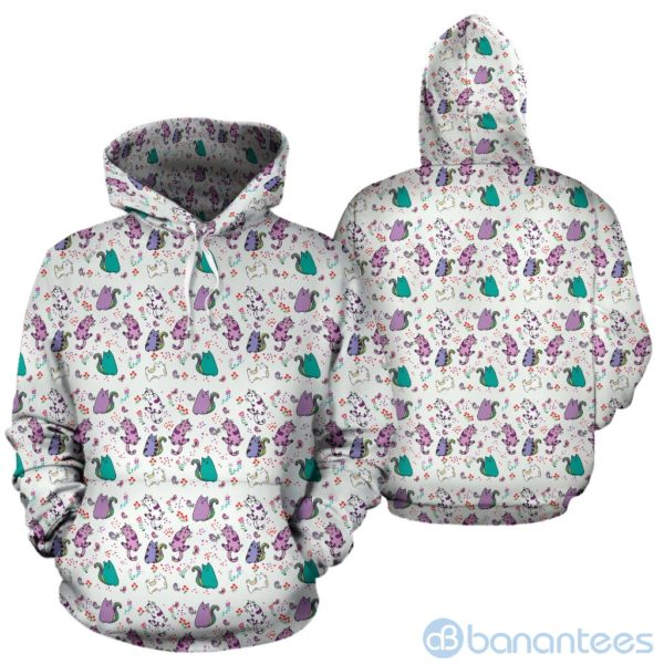 Playful Cat All Over Printed 3D Hoodie Product Photo