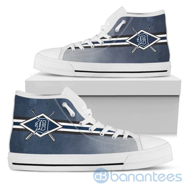 Polishing Sticks Detroit Tigers High Top Shoes Product Photo