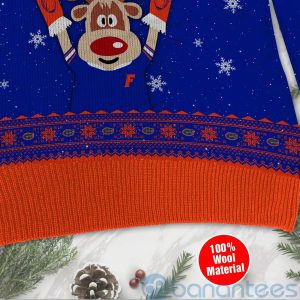 Reindeer Florida Gators Funny Ugly Christmas 3D Sweater Product Photo