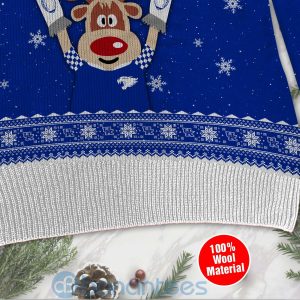 Reindeer Kentucky Wildcats Funny Ugly Christmas 3D Sweater Product Photo