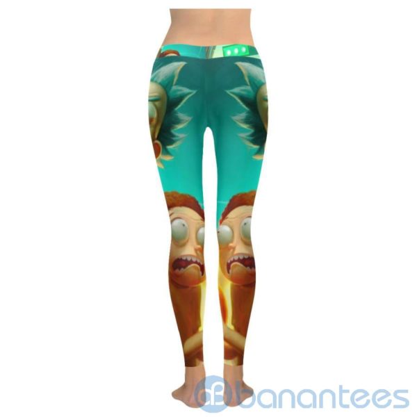 Rick and Morty Low Rise Leggings For Women Product Photo