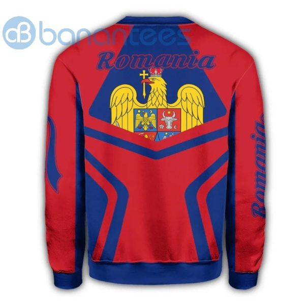Romania Coat Of Arms All Over Printed 3D Sweatshirt Product Photo