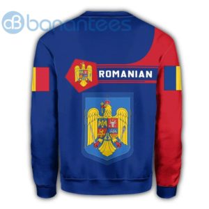 Romania Coat Of Arms Simple Style All Over Printed 3D Sweatshirt Product Photo