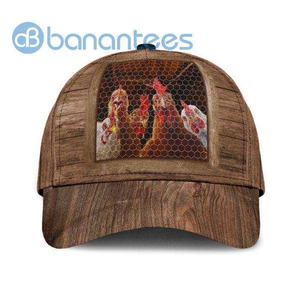 Rooster All Over Printed 3D Cap Product Photo