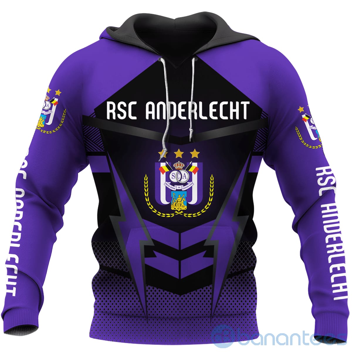 Rsc Anderlecht For Fans All Over Printed Hoodies Zip Hoodies