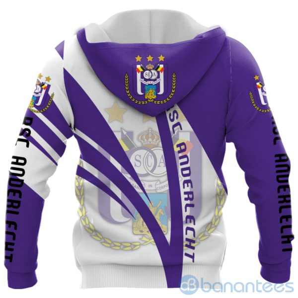 Rsc Anderlecht White All Over Printed Hoodies Zip Hoodies Product Photo