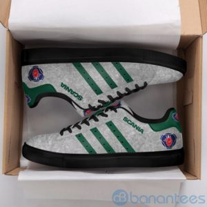 Scania Ab Green Striped Low Top Skate Shoes Product Photo