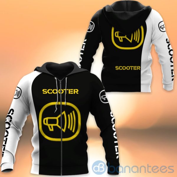 Scooter Music Band Black All Over Printed Hoodies Zip Hoodies Product Photo