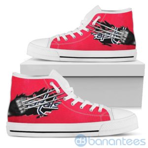 Scratches Claws Washington Capitals High Top Shoes Product Photo
