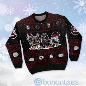 South Carolina Gamecocks Star Wars Ugly Christmas 3D Sweater Product Photo