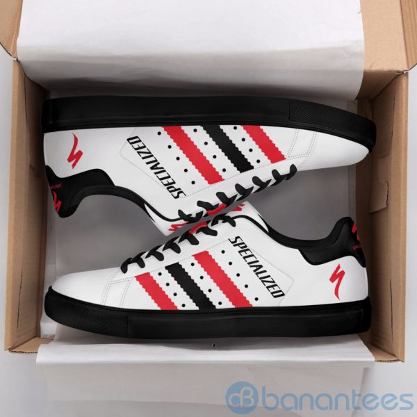 Specialized Bicycle White Low Top Skate Shoes Product Photo