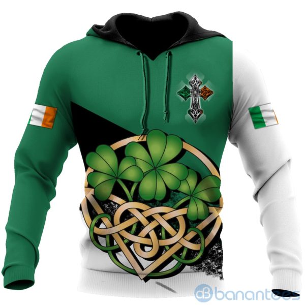 St Patrick's Day Irish Gift All Over Printed 3D Hoodie Product Photo
