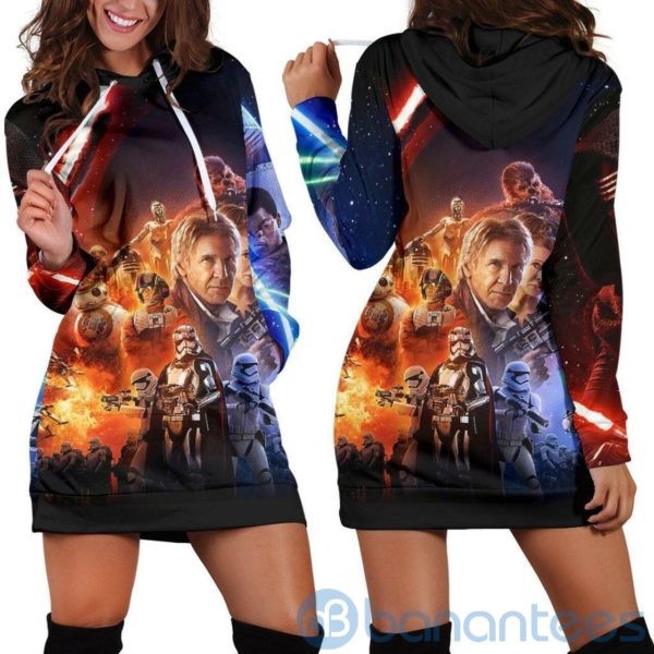 Star Wars Movie Hoodie Dress For Women Product Photo