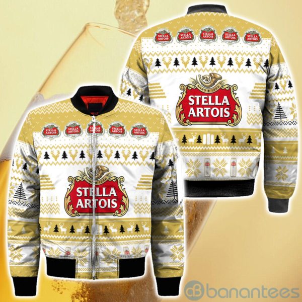 Stella Artois Beer Ugly Christmas All Over Printed 3D Shirt Product Photo