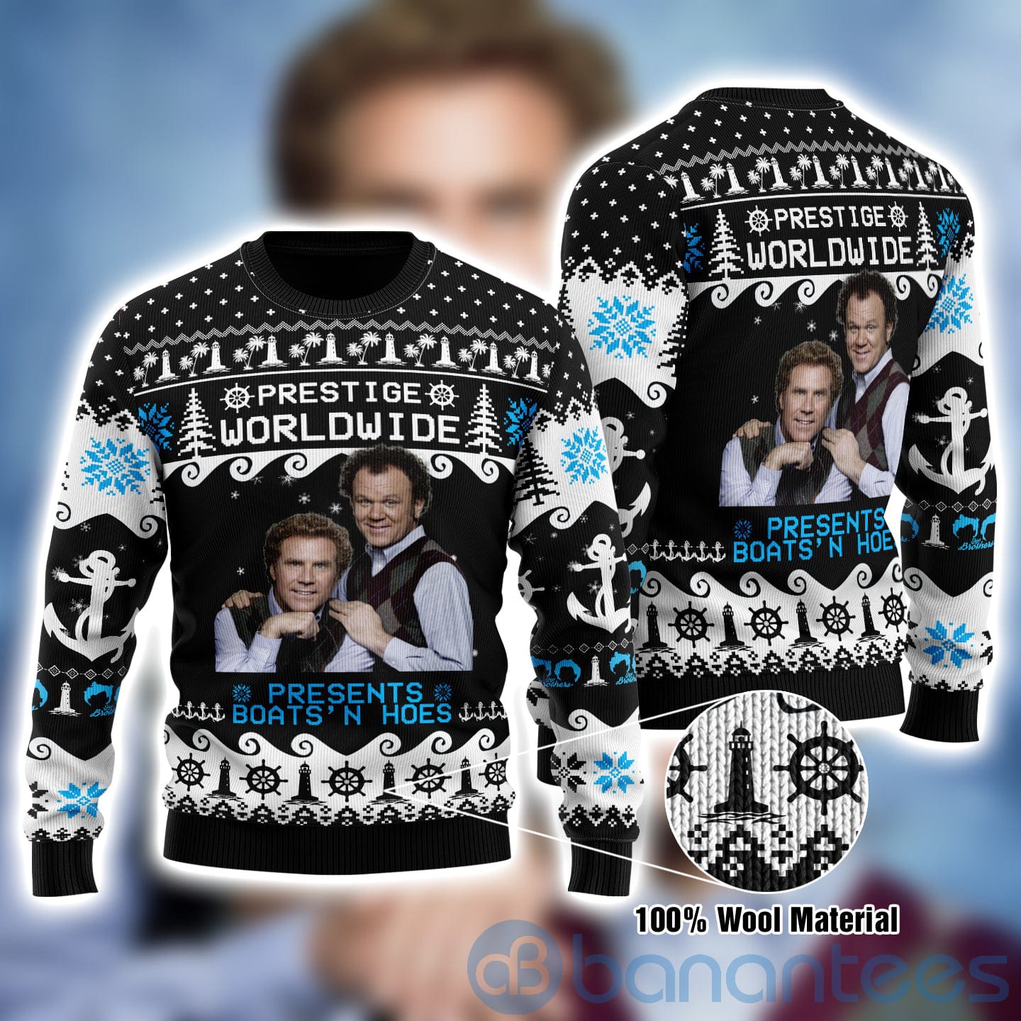 Step Brothers Prestige Worldwide Christmas All Over Printed 3D Shirt