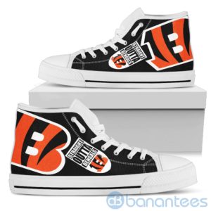 Straight Outta Fans Cincinnati Bengals High Top Shoes Product Photo