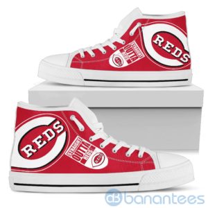 Straight Outta Fans Cincinnati Reds High Top Shoes Product Photo