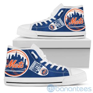 Straight Outta Fans New York Mets High Top Shoes Product Photo
