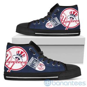 Straight Outta Fans New York Yankees High Top Shoes Product Photo