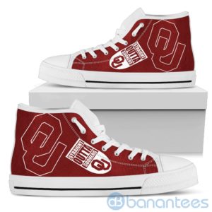 Straight Outta Fans Oklahoma Sooners High Top Shoes Product Photo