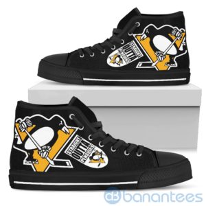 Straight Outta Fans Pittsburgh Penguins High Top Shoes Product Photo