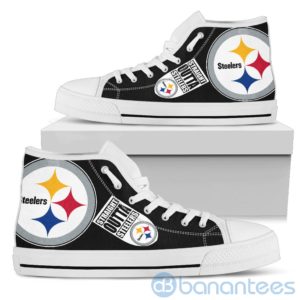 Straight Outta Fans Pittsburgh Steelers High Top Shoes Product Photo
