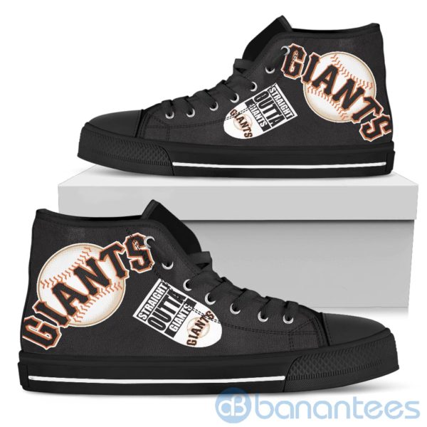 Straight Outta Fans San Francisco Giants High Top Shoes Product Photo