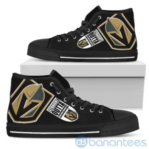 Straight Outta Fans Vegas Golden Knights High Top Shoes Product Photo
