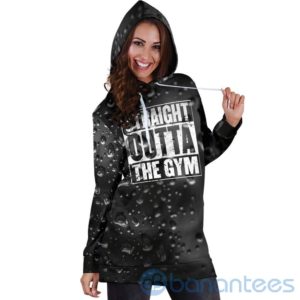Straight Outta The Gym Hoodie Dress For Women Product Photo