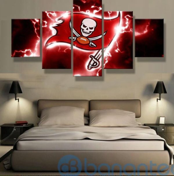Tampa Bay Buccaneers Wall Art For Living Room Wall Decor Product Photo
