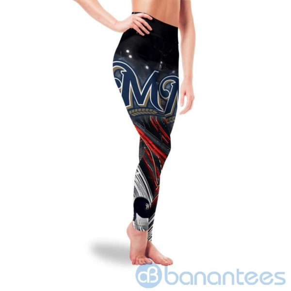 Team Milwaukee Brewers Leggings For Women Product Photo