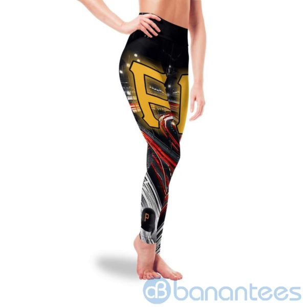 Team Pittsburgh Pirates Leggings For Women Product Photo