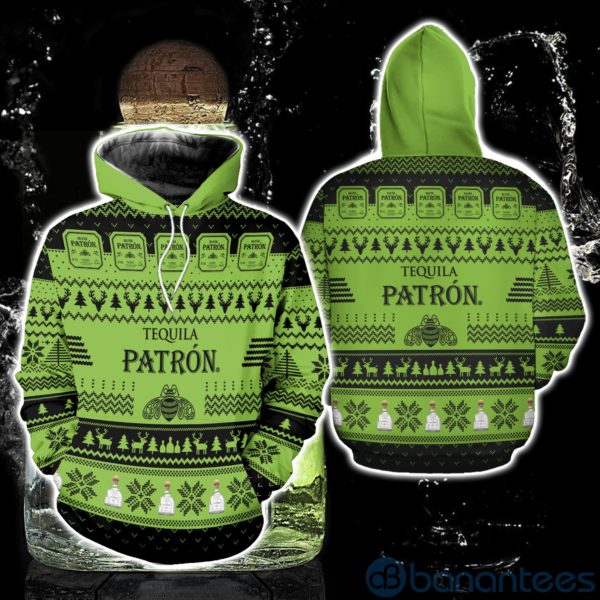 Tequila Patron Ugly Christmas All Over Printed 3D Shirt Product Photo