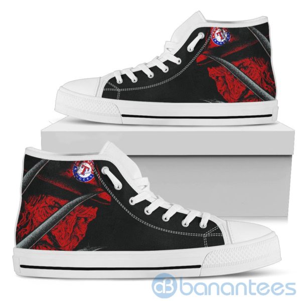 Texas Rangers Nightmare Freddy High Top Shoes Product Photo