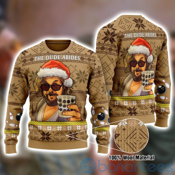 The Big Lebowski The Dude Abides Christmas All Over Printed 3D Shirt Product Photo