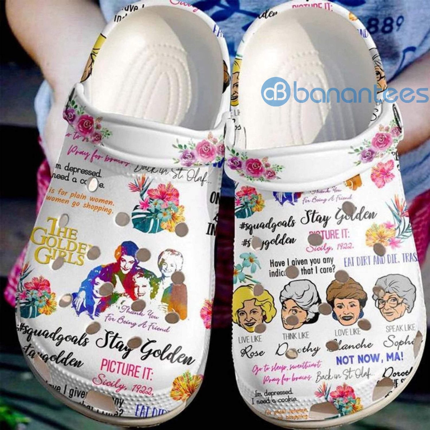The Golden Girls Clog Shoes For Men And Women