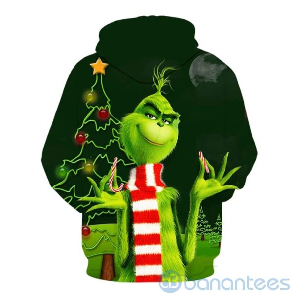 The Grinch Christmas Tree All Over Printed 3D Hoodie Product Photo